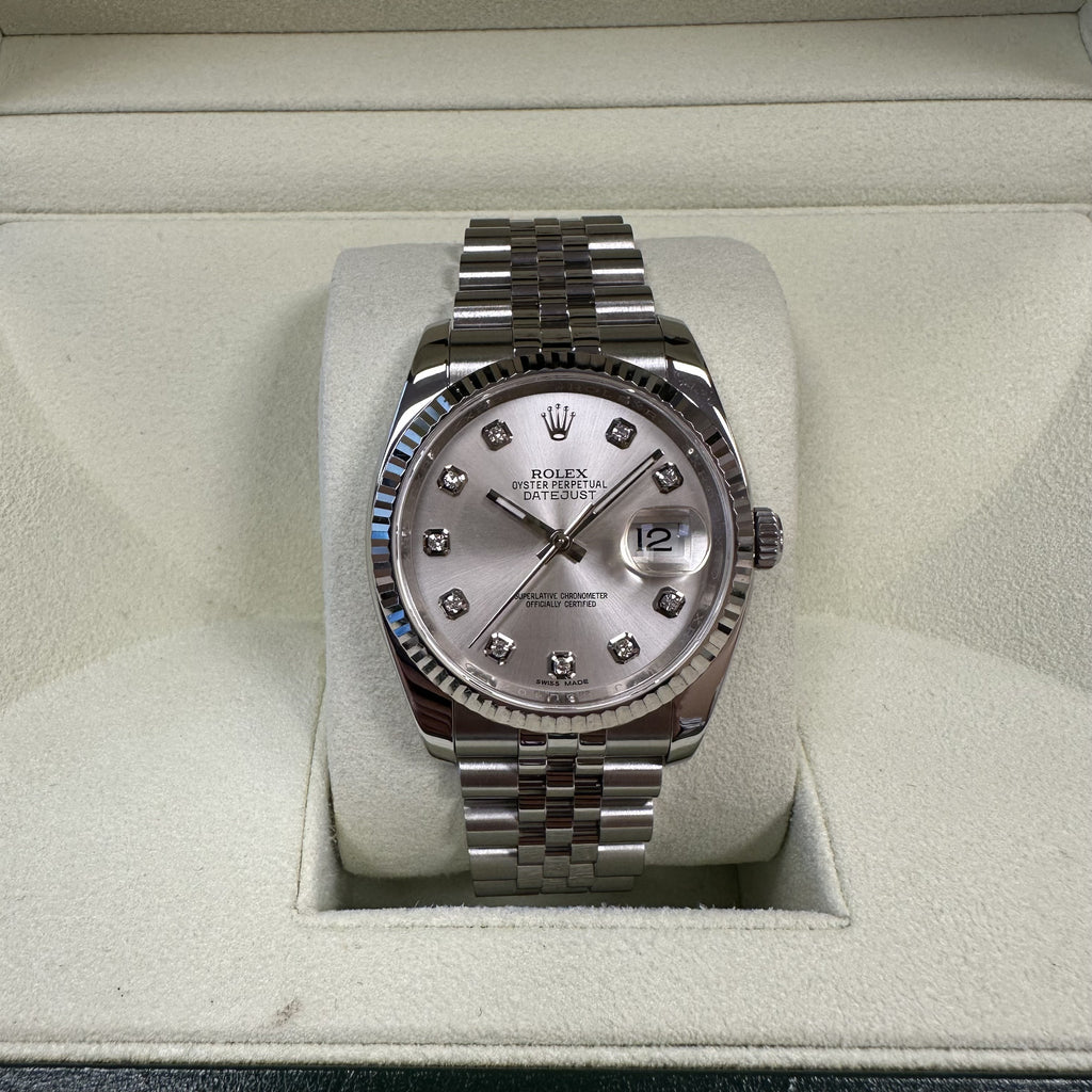 ROLEX 116234 JUB DİAM Oyster Perpetual Date Just Kadın Saati