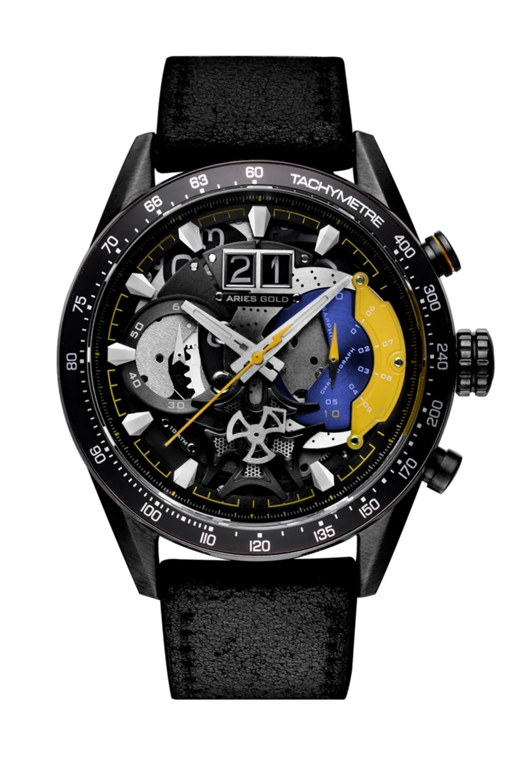 ARIES GOLD G 7008 BK-YW Erkek Kol Saati