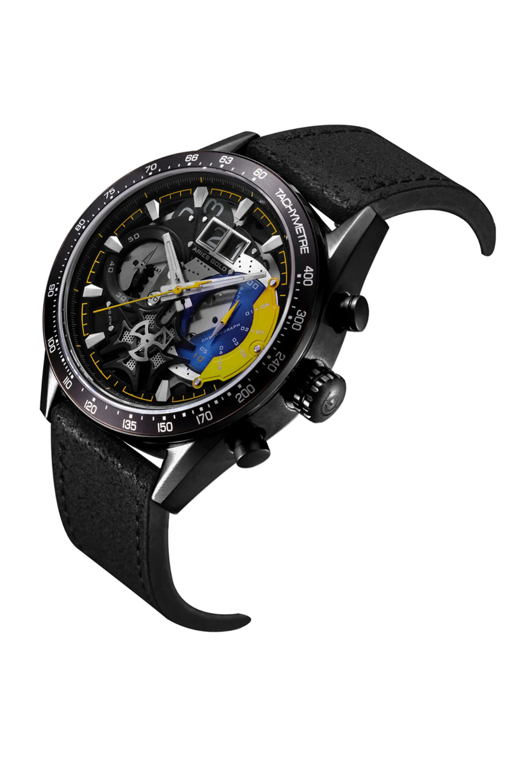 ARIES GOLD G 7008 BK-YW Erkek Kol Saati