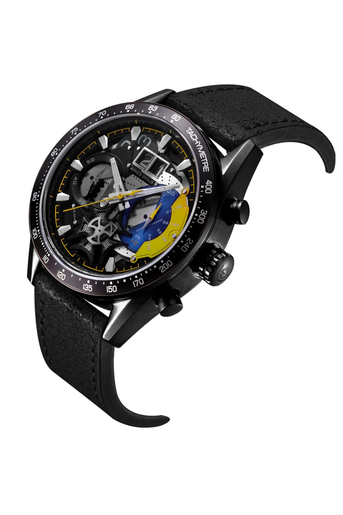 ARIES GOLD G 7008 BK-YW Erkek Kol Saati