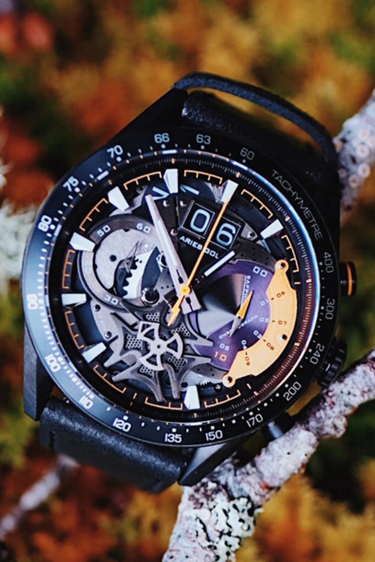 ARIES GOLD G 7008 BK-YW Erkek Kol Saati