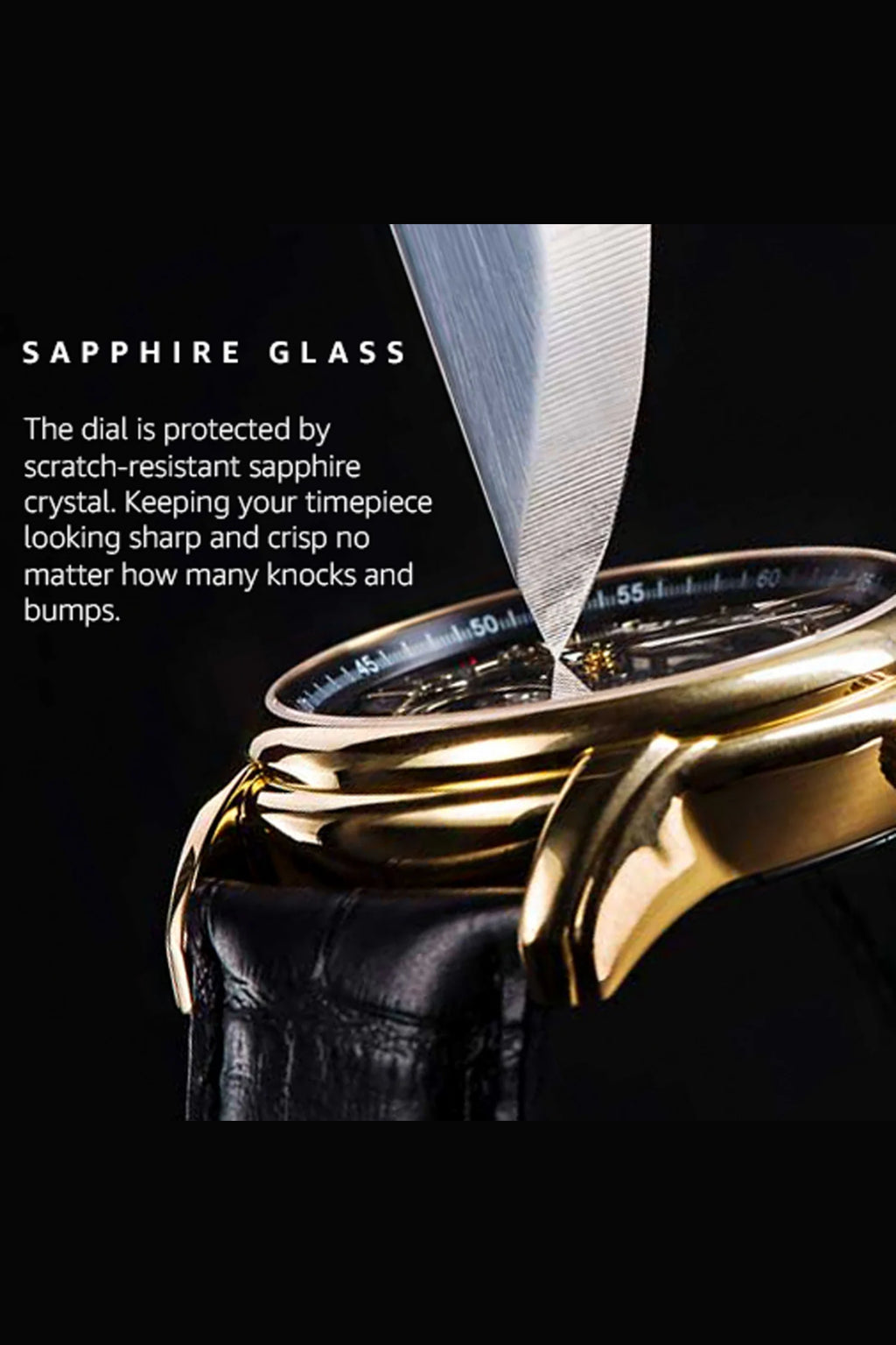 ARIES GOLD G 7008 BK-YW Erkek Kol Saati