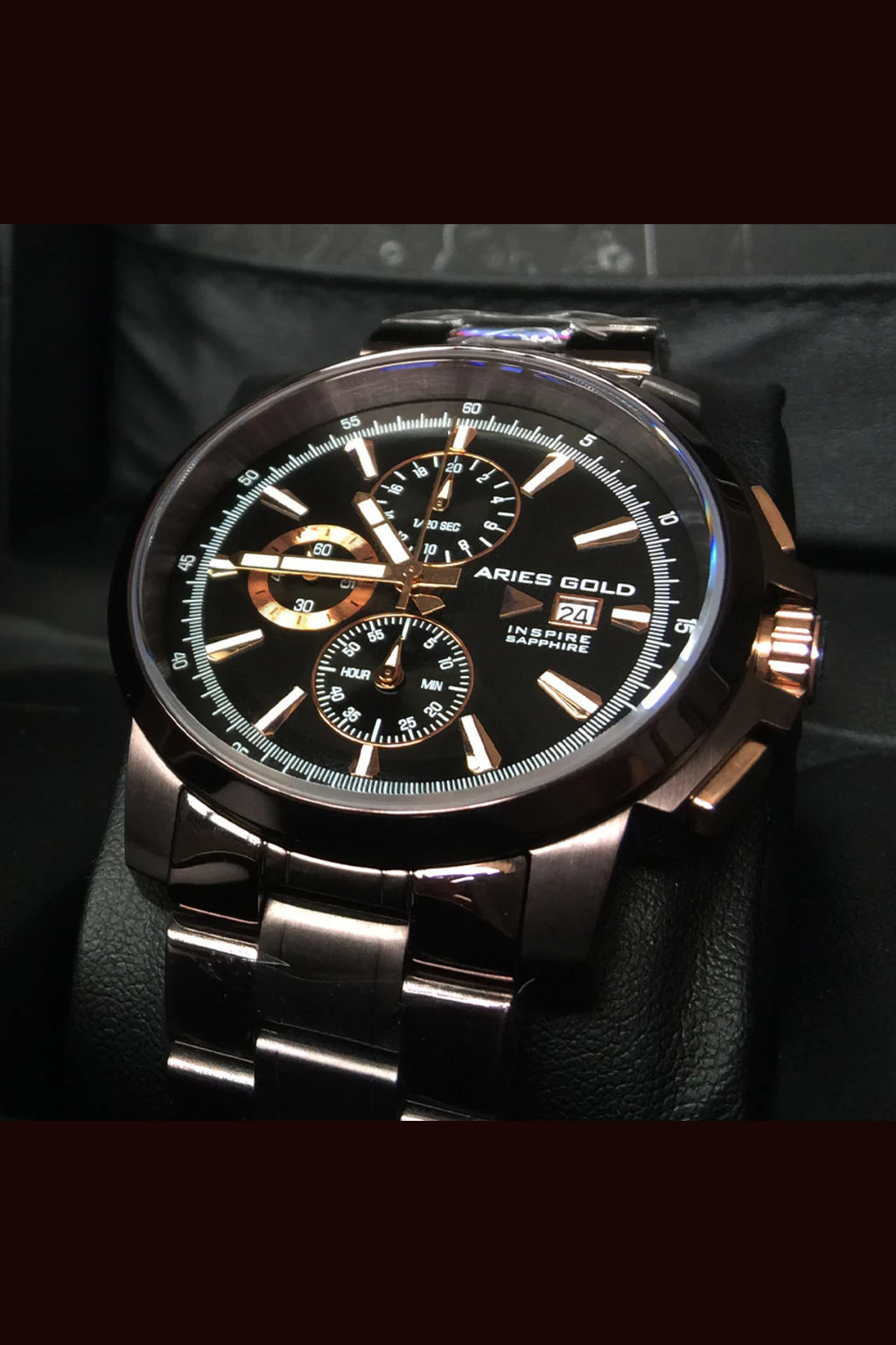 ARIES GOLD G 7301 CF-BKRG Erkek Kol Saati