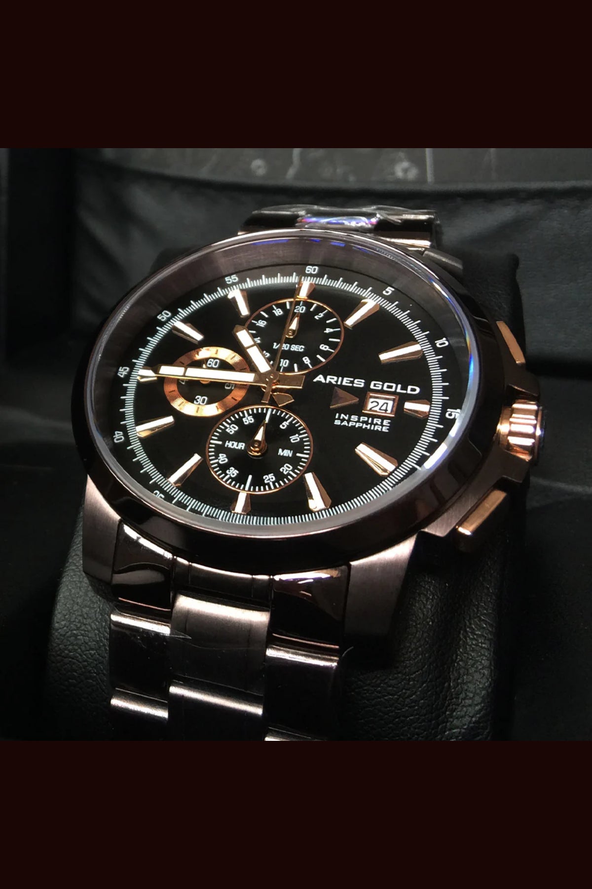 ARIES GOLD G 7301 CF-BKRG Erkek Kol Saati