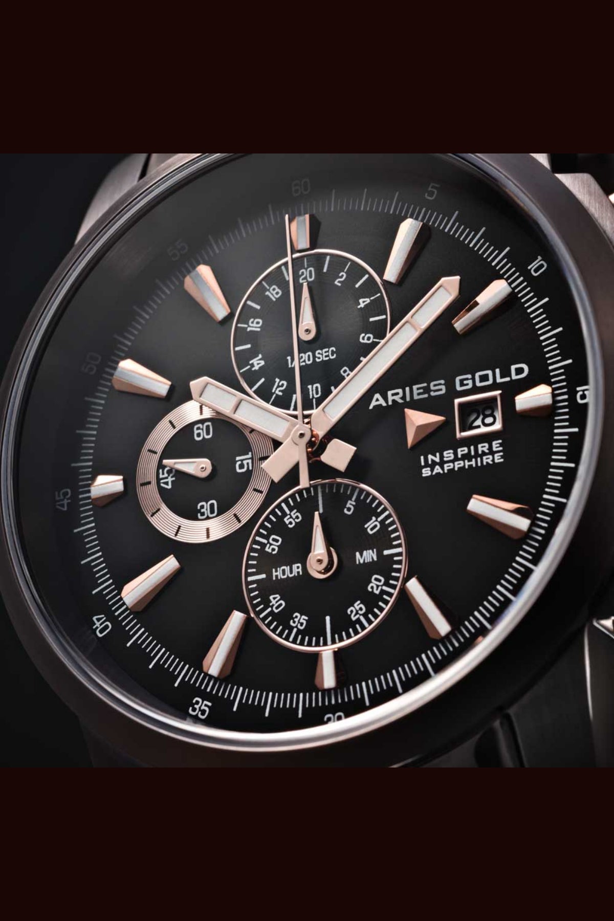 ARIES GOLD G 7301 CF-BKRG Erkek Kol Saati