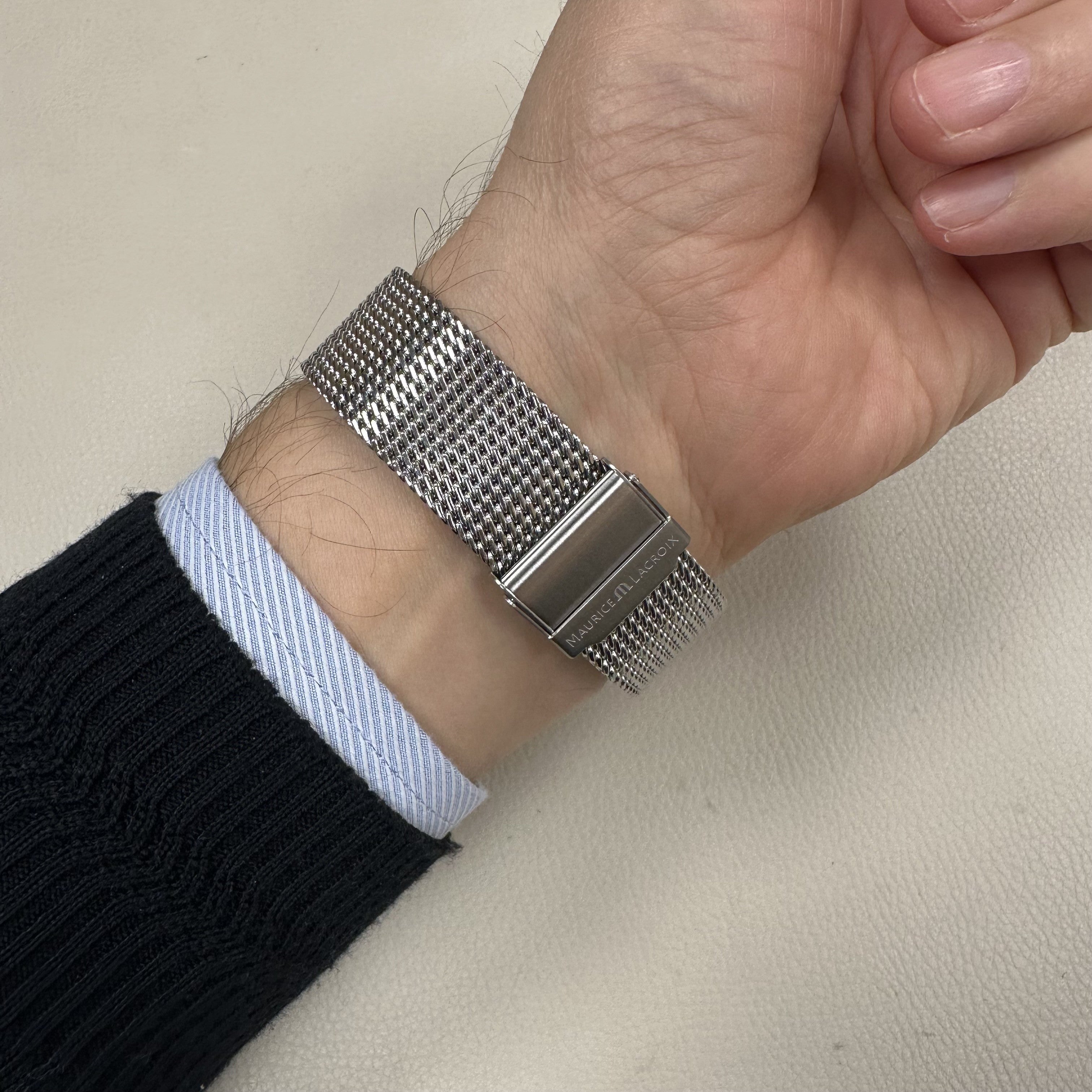 M.LACROIX ML-EL1118SS006620-1 Eliros Quartz Erkek Saati