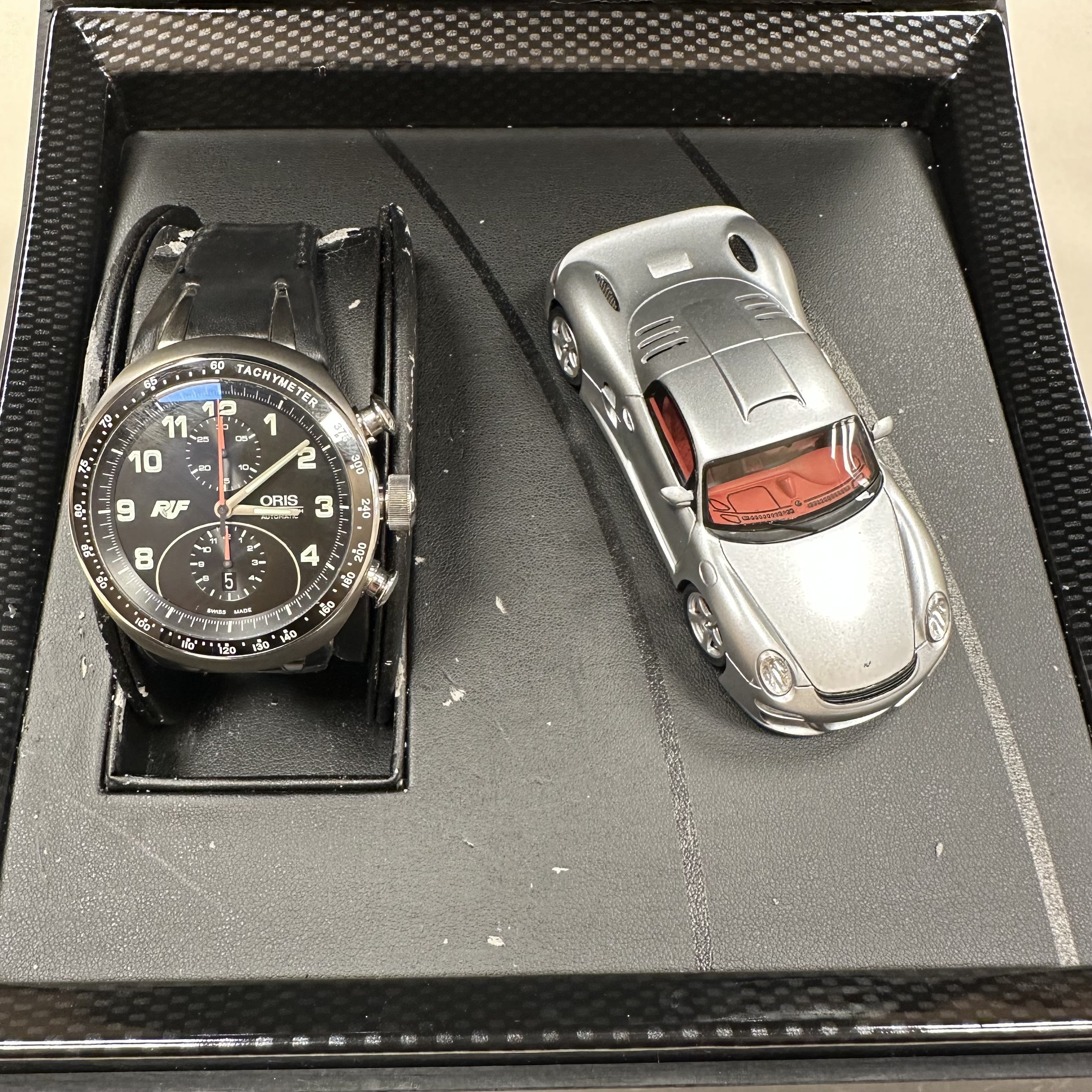 ORIS 673.7611.70.84L Motor Sports Ruf CTR3 Chr. Ltd.Edt. Erkek Saati