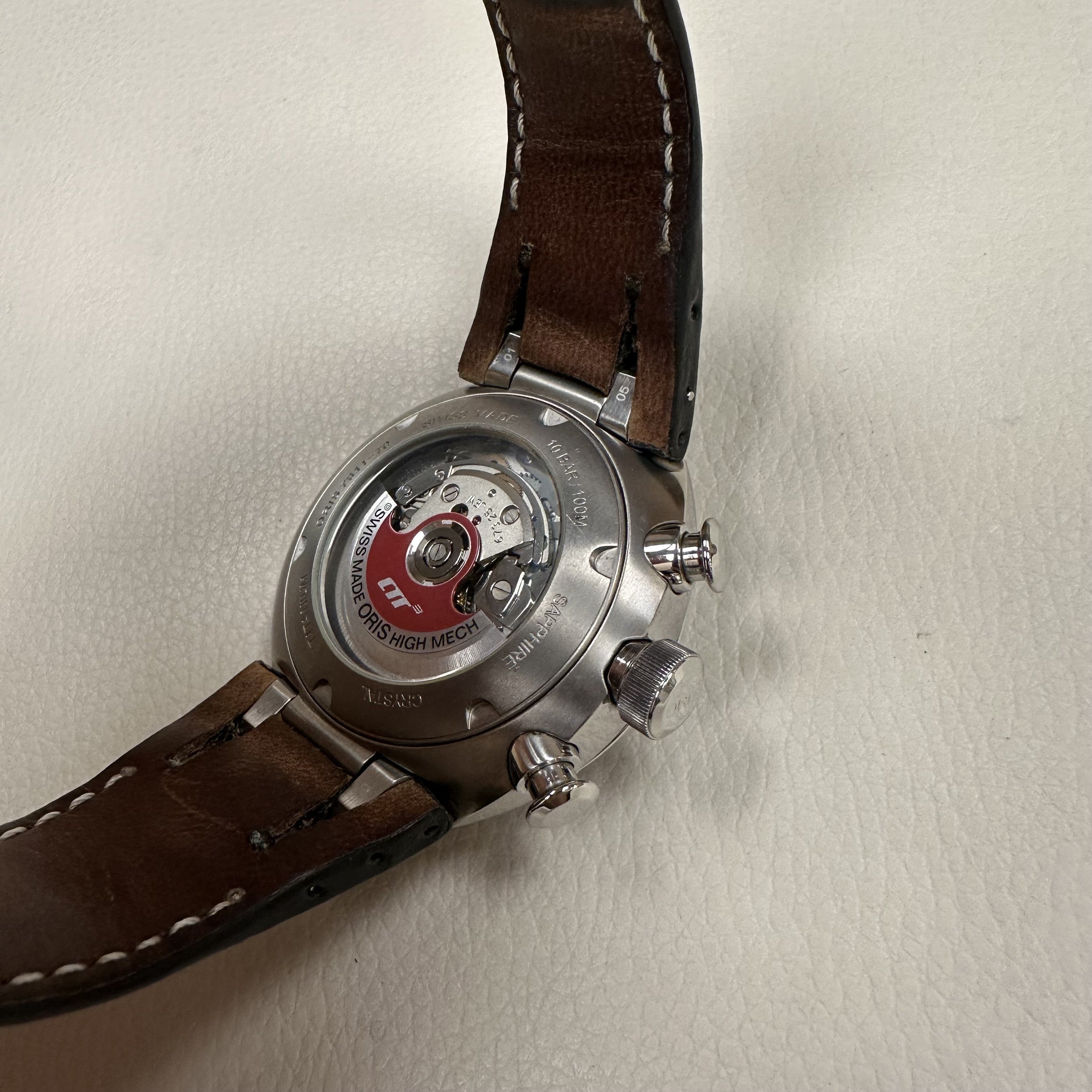 ORIS 673.7611.70.84L Motor Sports Ruf CTR3 Chr. Ltd.Edt. Erkek Saati