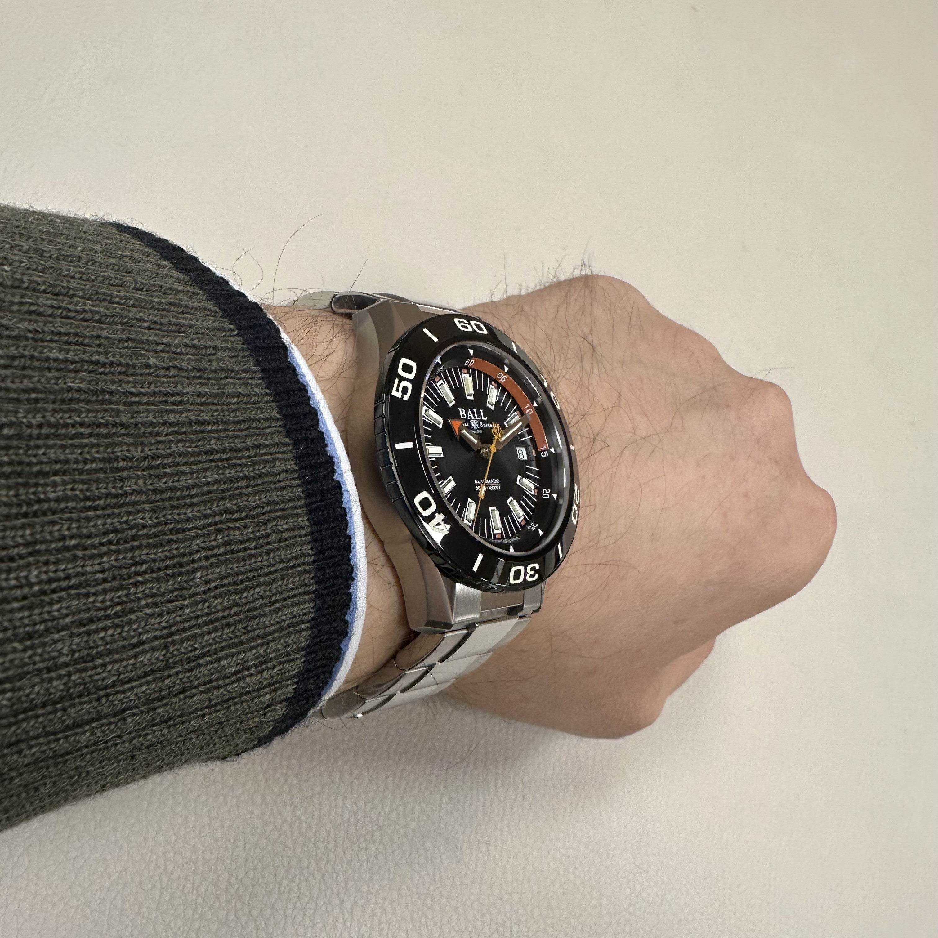 BALL DM3090A-SJ-BK Fireman NECC Automatic Erkek Saati