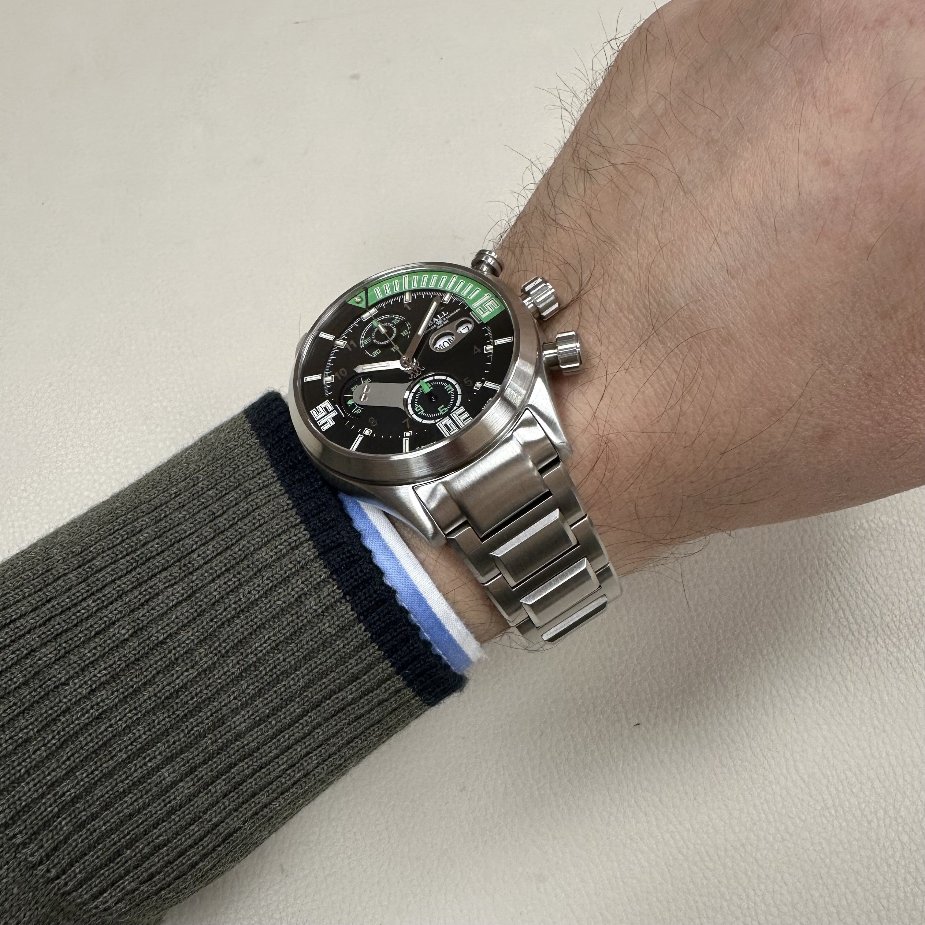 BALL DC1028C-S1J-BKGR Engineer Master II Diver Chronogpaph Erkek Saati