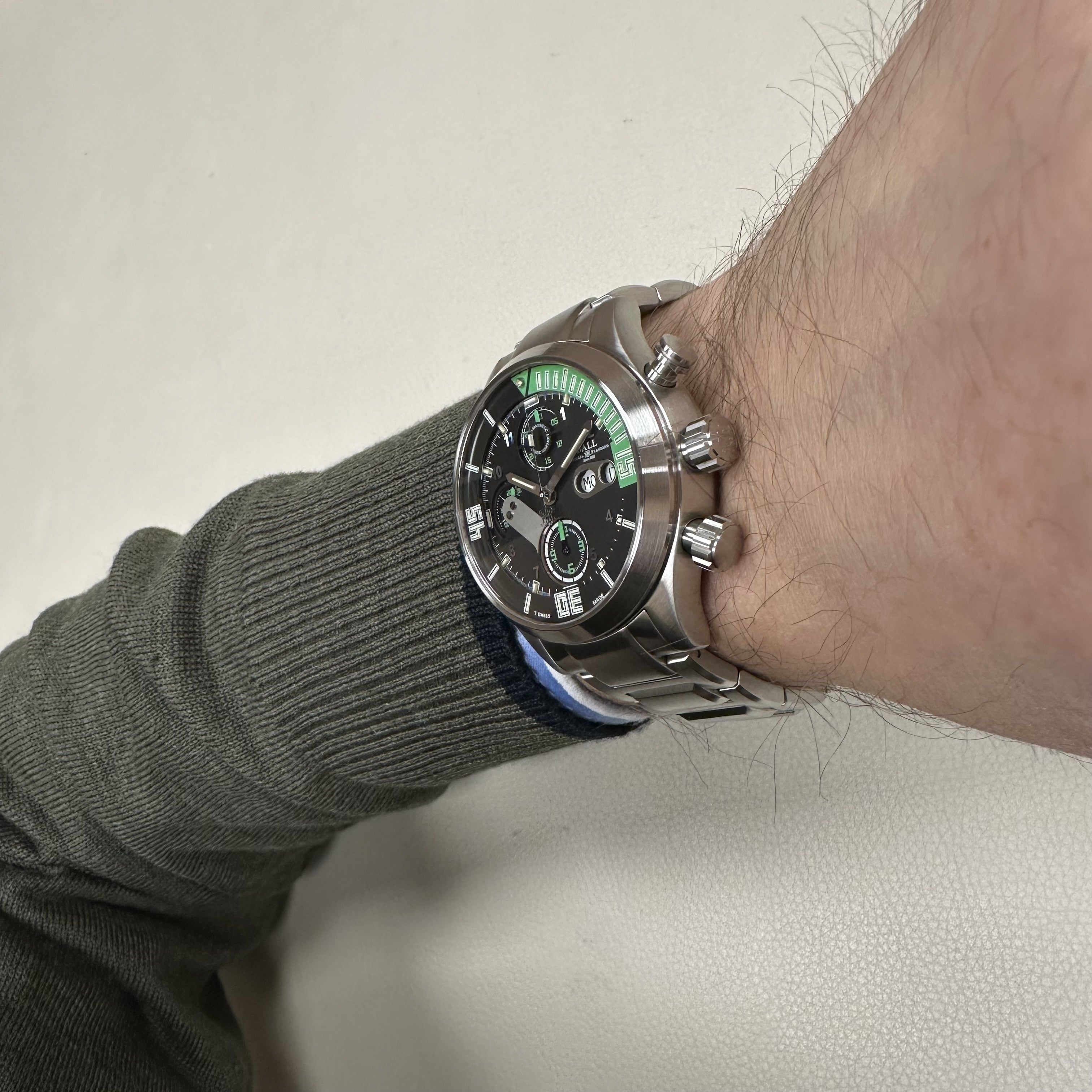 BALL DC1028C-S1J-BKGR Engineer Master II Diver Chronogpaph Erkek Saati