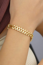 14 Ayar Altın Merdiven Zincir Bileklik