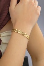 14 Ayar Altın Şık Zincir Bileklik