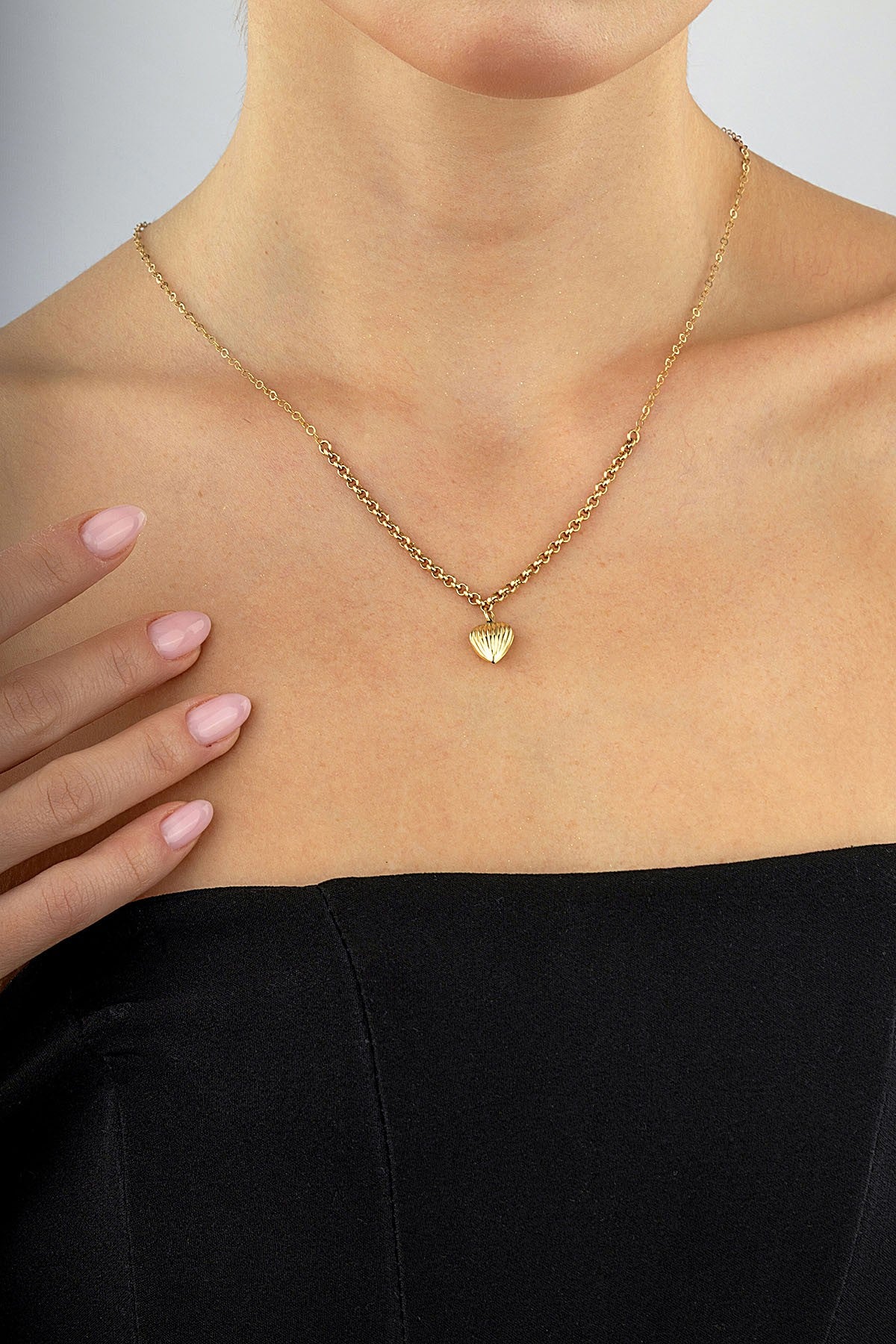 14 Ayar Altın Kolye