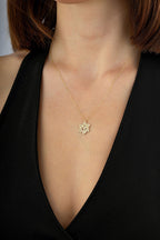 14 Ayar Kalpli Altın Kolye