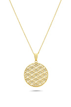 14 Ayar Taşlı Altın Kolye