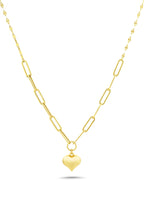 14 Ayar Kalpli Ataç Altın Kolye