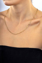 14 Ayar Ataç Altın Kolye