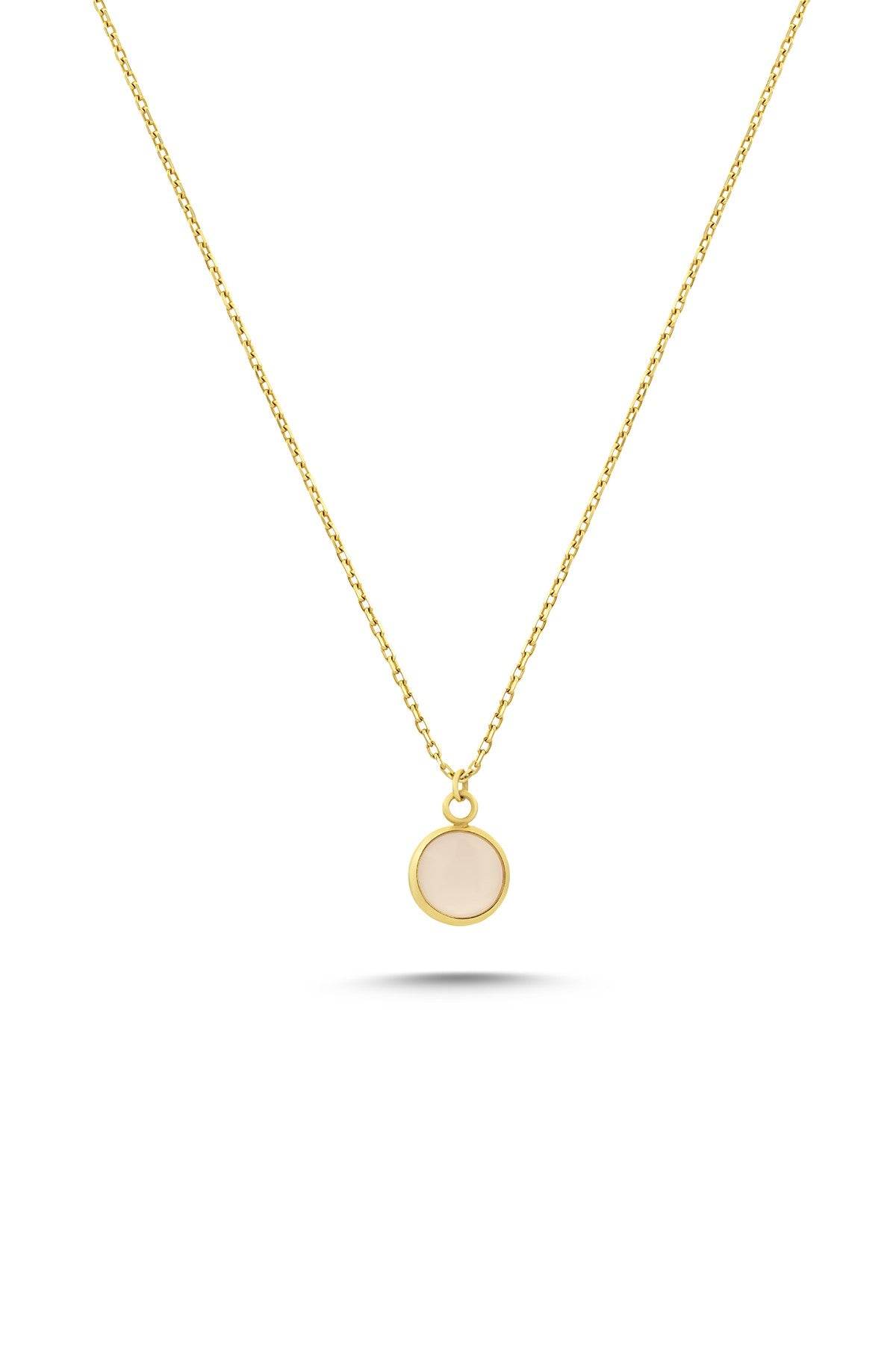 14 Ayar Taşlı Altın Kolye Main image