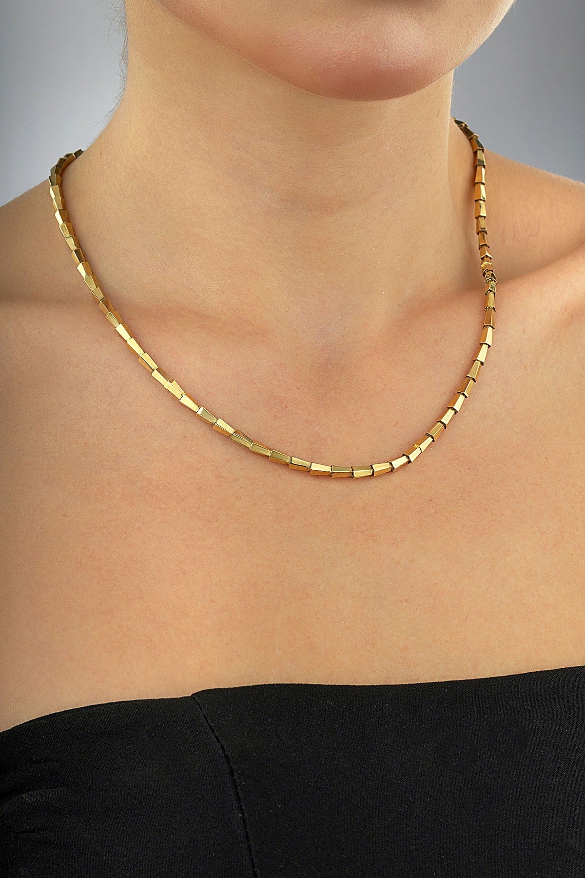 14 Ayar Gerdanlık Altın Kolye