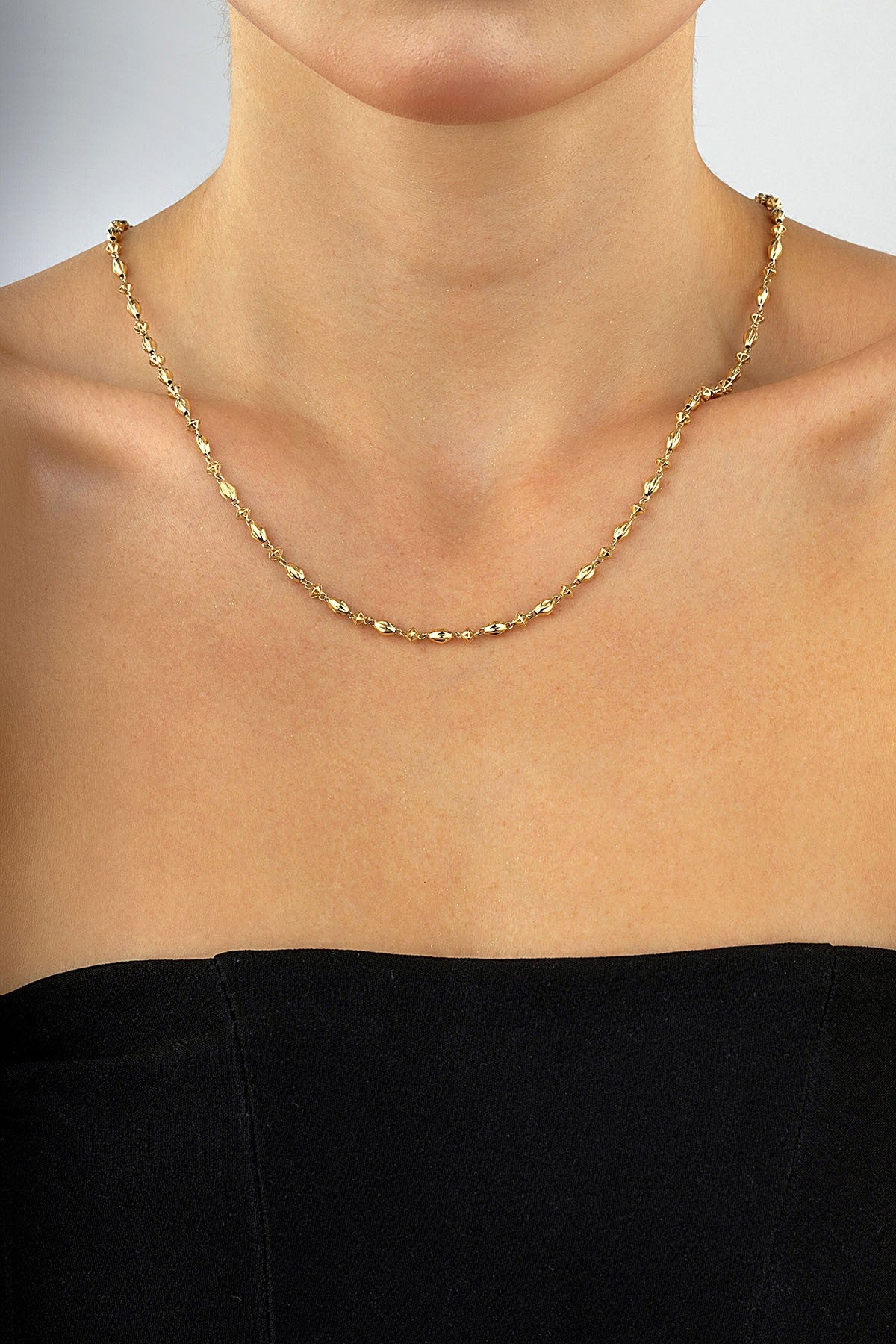 14 Ayar Altın Kolye