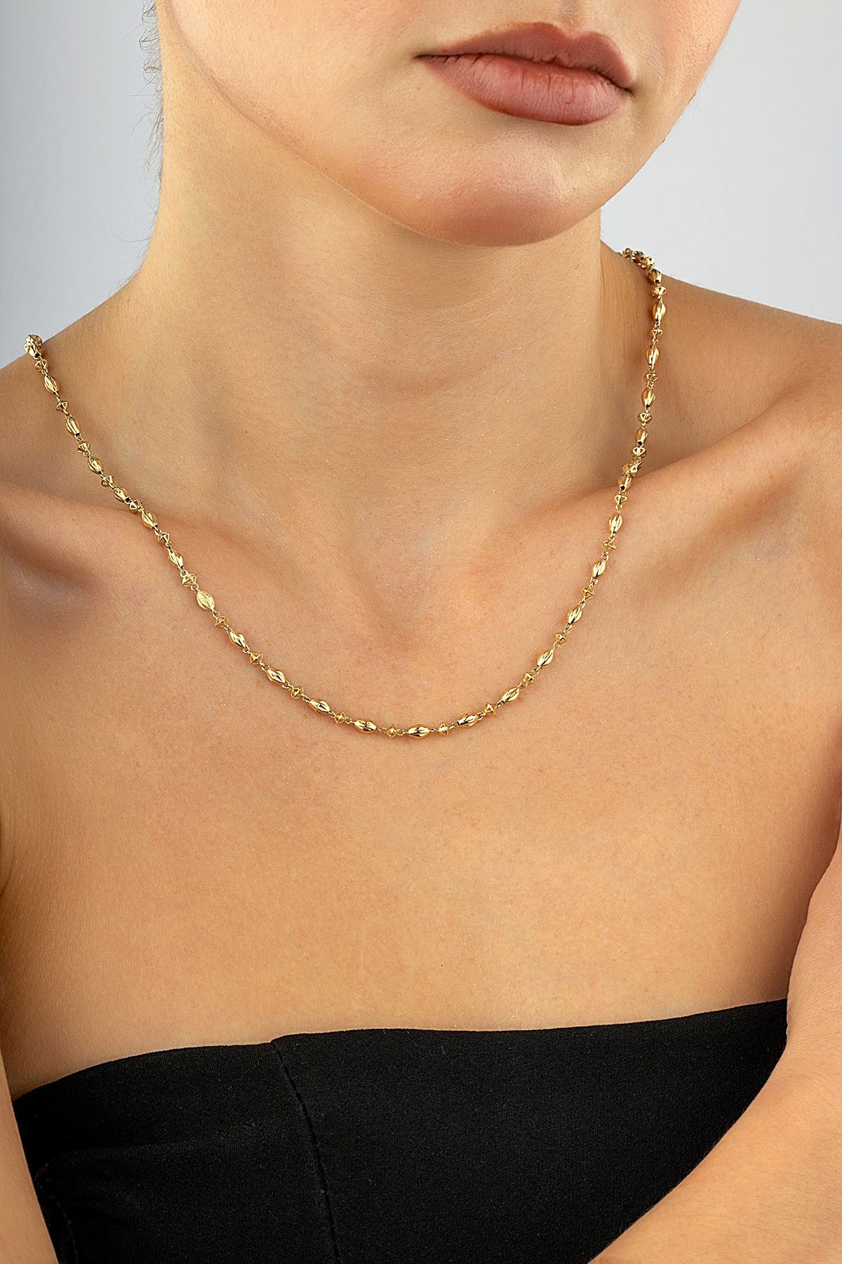 14 Ayar Altın Kolye