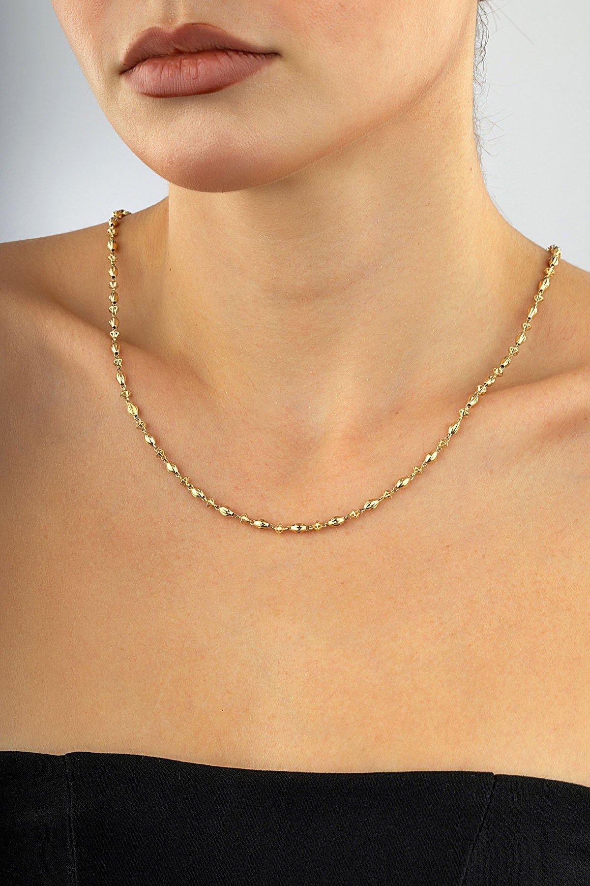 14 Ayar Altın Kolye