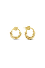 14 Ayar Sıralı Altın Küpe