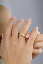 14 Ayar Bağ Altın Yüzük