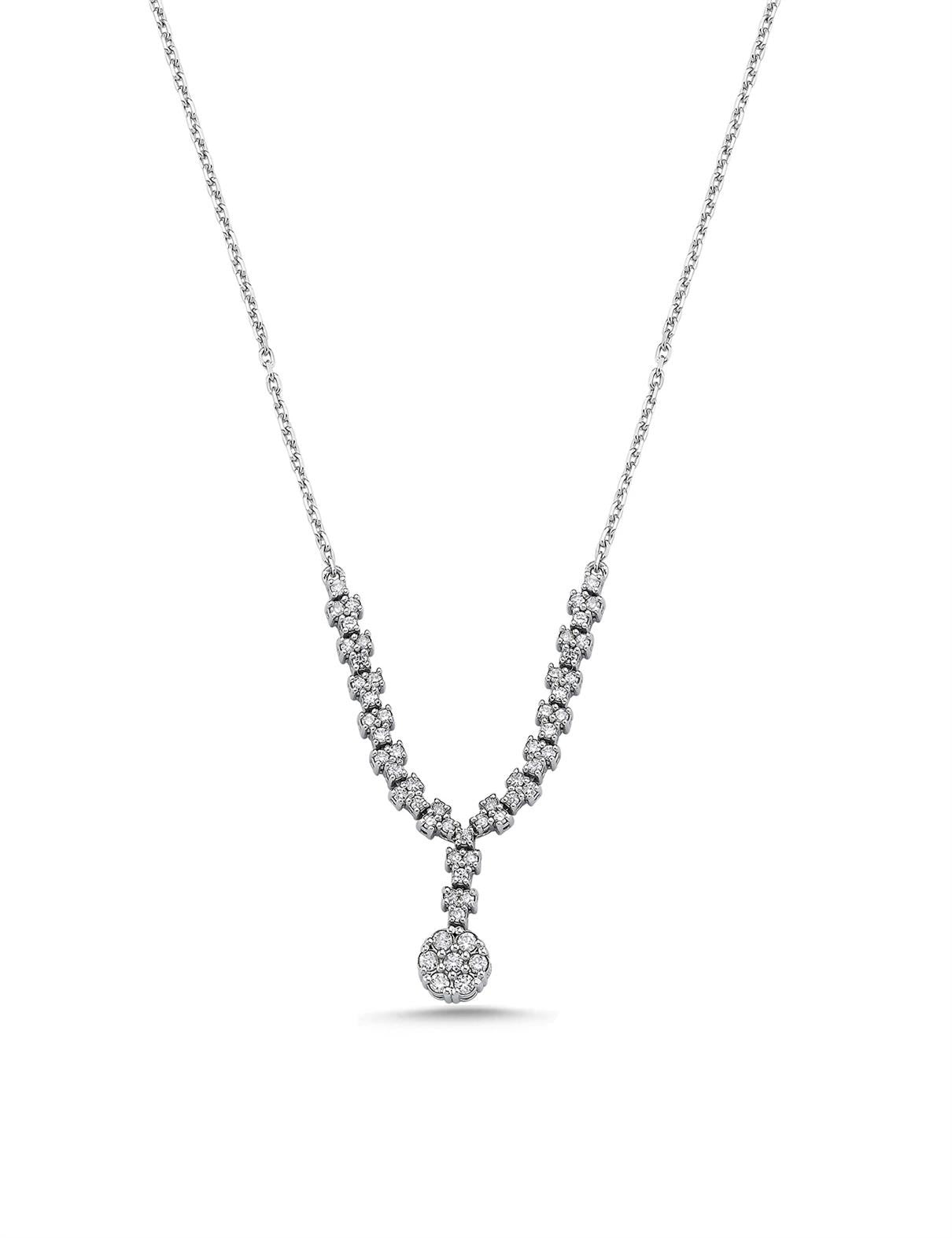 0,47 Karat Pırlantalı Kolye Ürün ana görseli