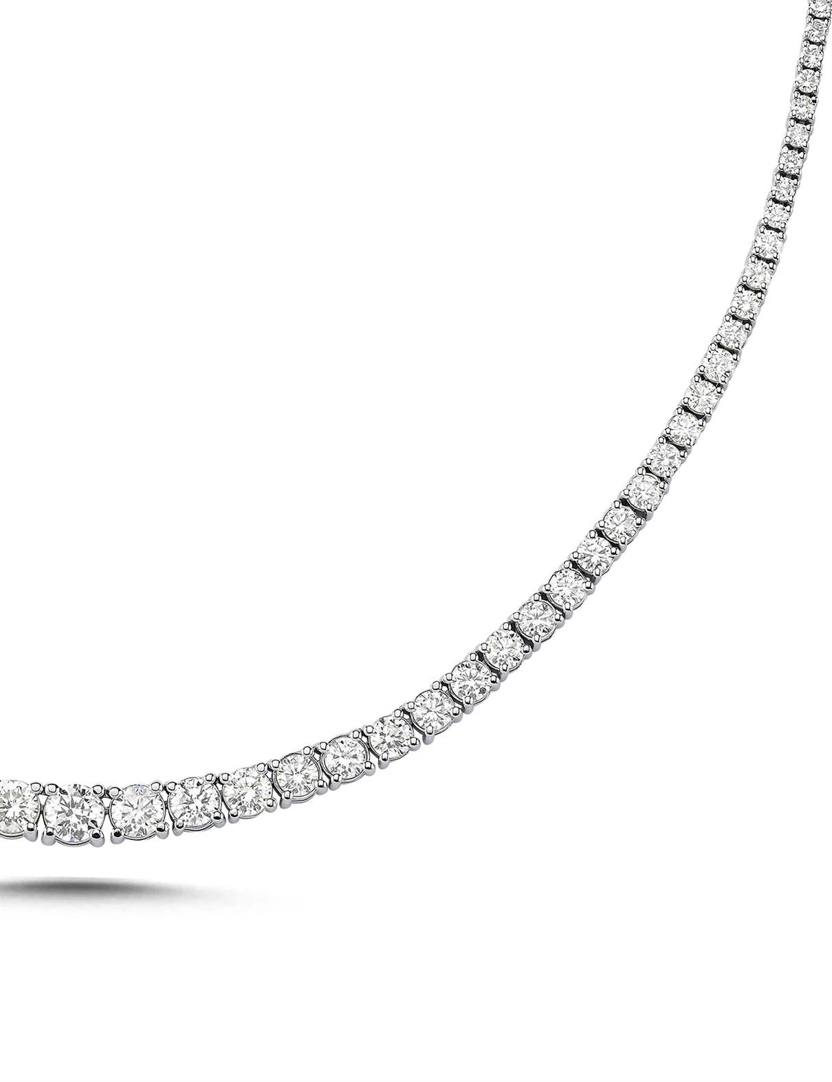 6,02 Karat Pırlantalı Suyolu Kolye