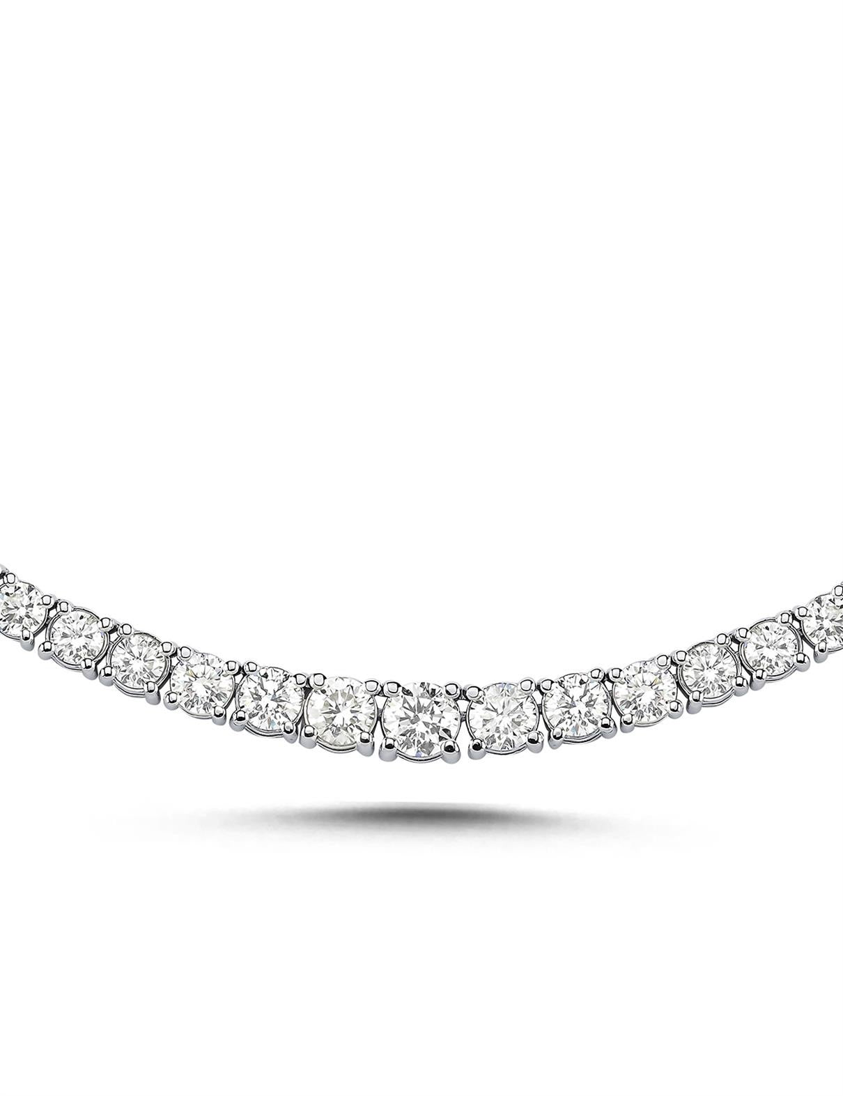 6,02 Karat Pırlantalı Suyolu Kolye