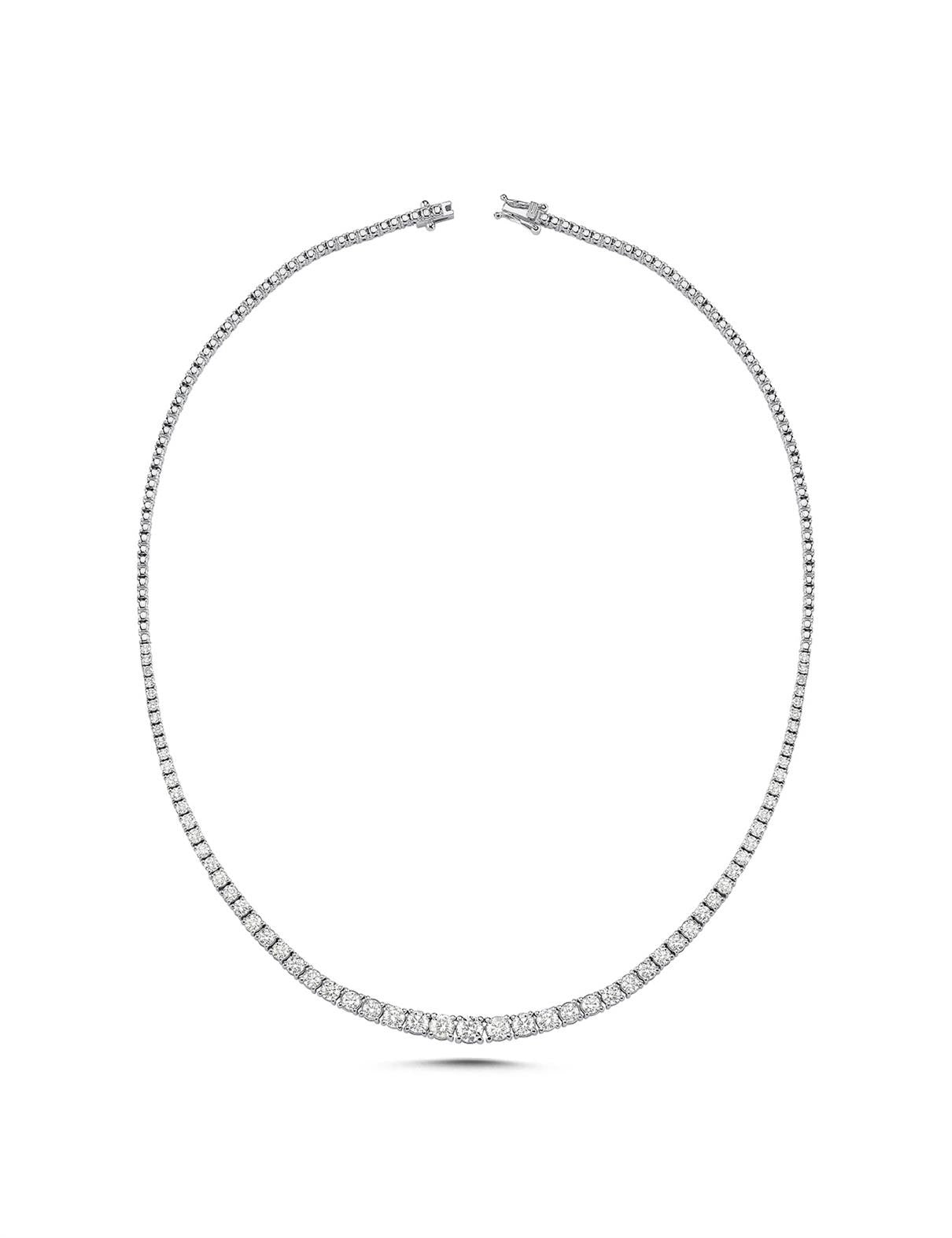 6,02 Karat Pırlantalı Suyolu Kolye Ürün ana görseli