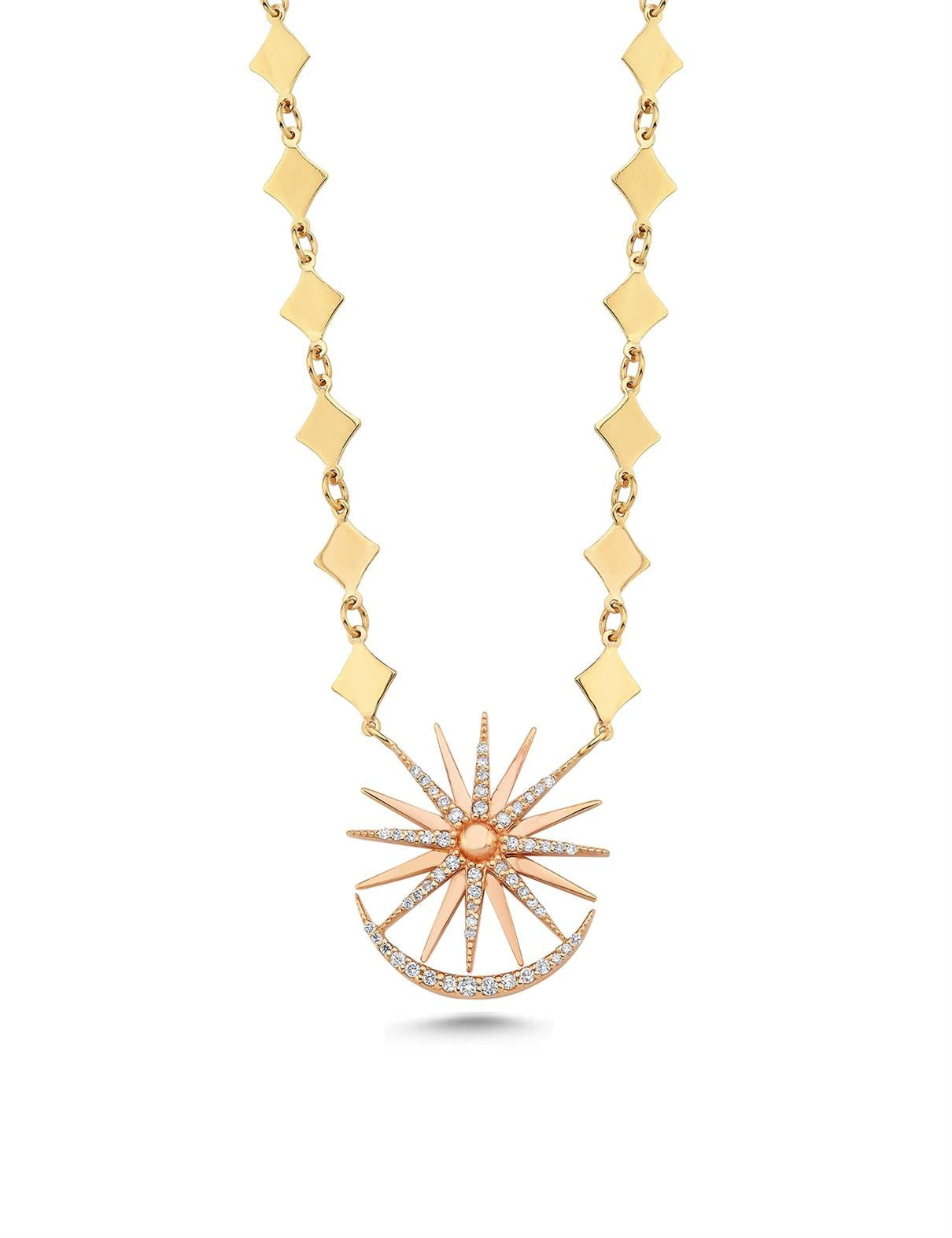 0,34 Karat Pırlantalı Fantezi Kolye