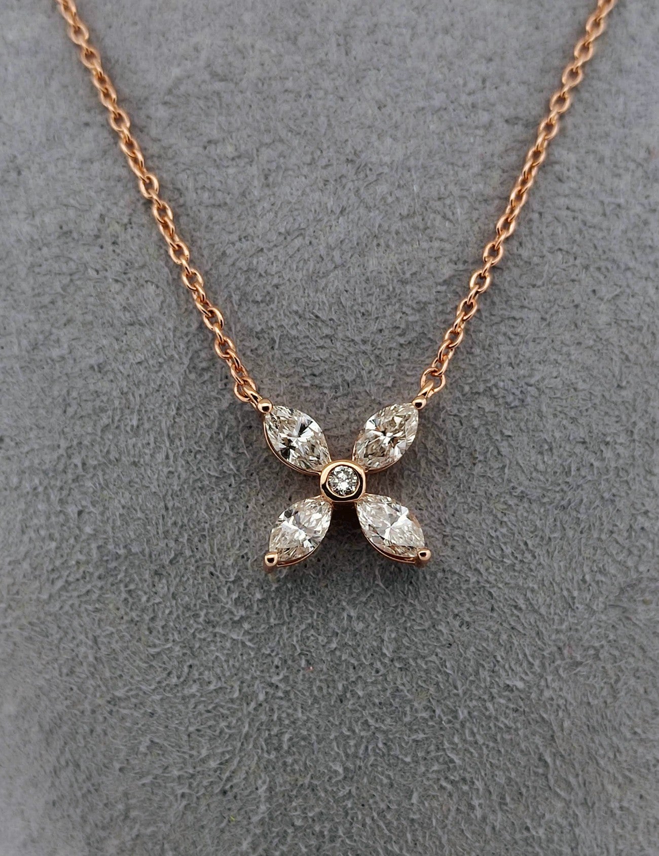 0,57 Karat Pırlanta Fantezi Kolye