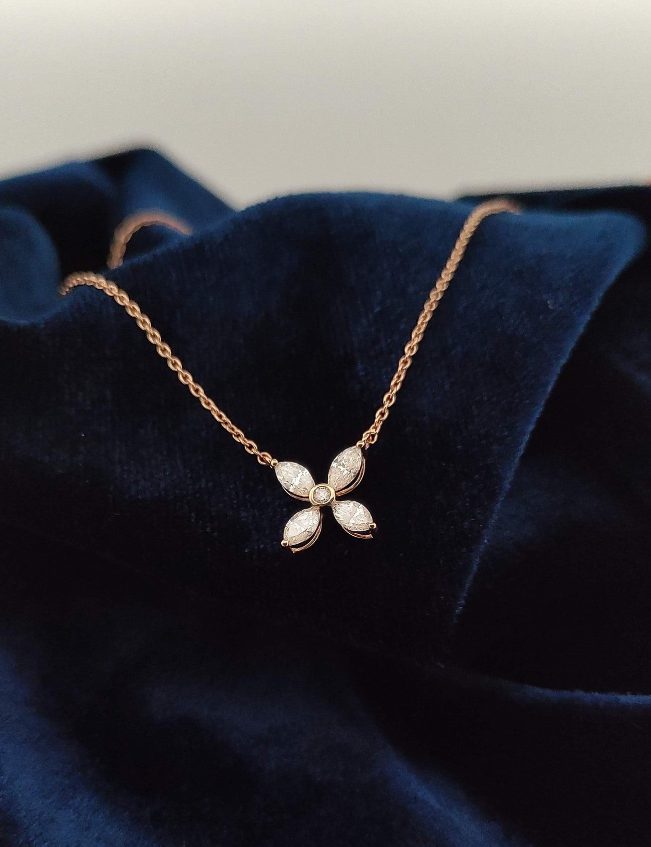 0,57 Karat Pırlanta Fantezi Kolye