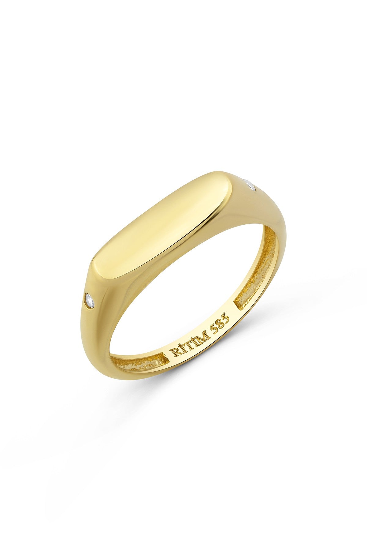 Serçe Parmak Altın Yüzük Ürün ana görseli