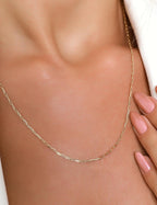 14 Ayar Ataç Zincir Altın Kolye