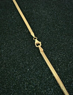 14 Ayar Balıksırtı Zincir Altın Kolye