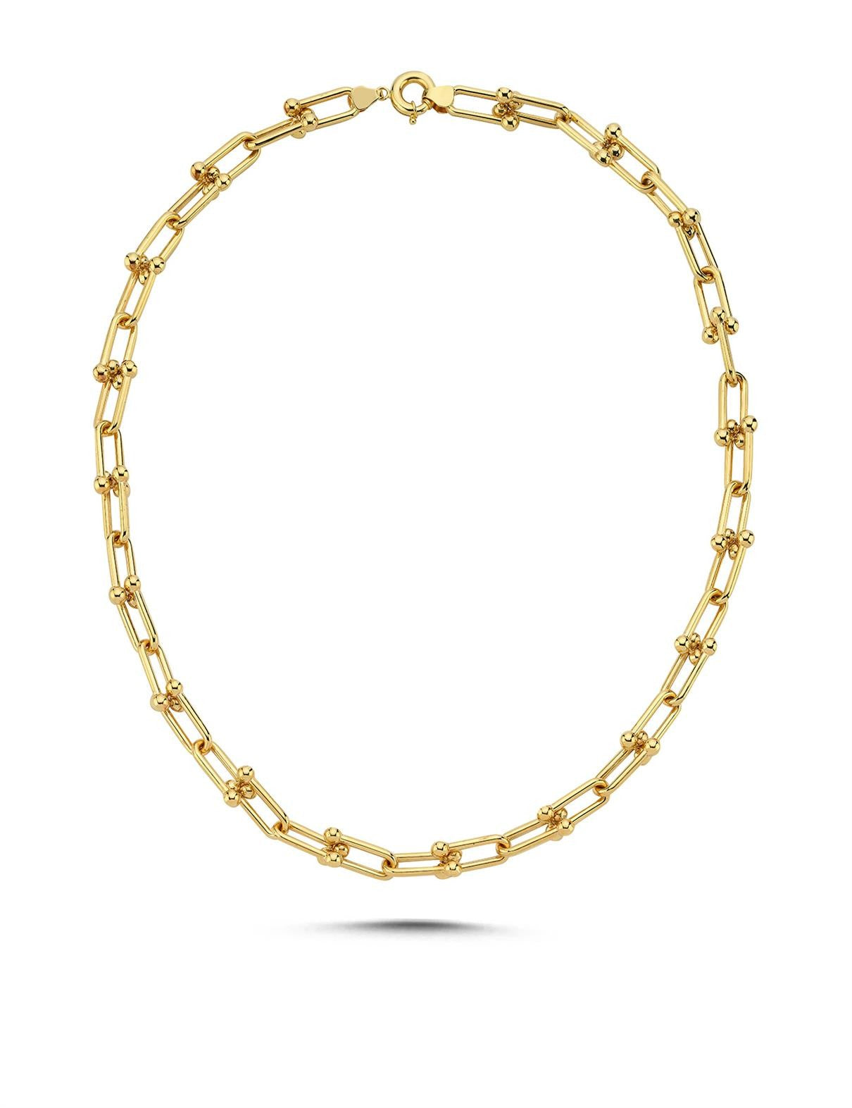 قلادة من الذهب والماس Ürün ana görseli