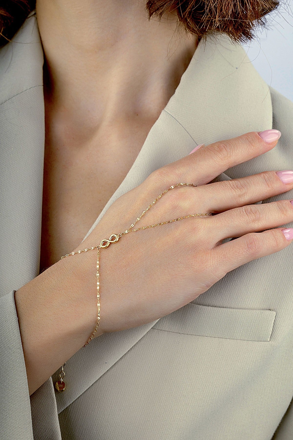 14 Ayar Sonsuzluk Altın Şahmeran Ürün ana görseli