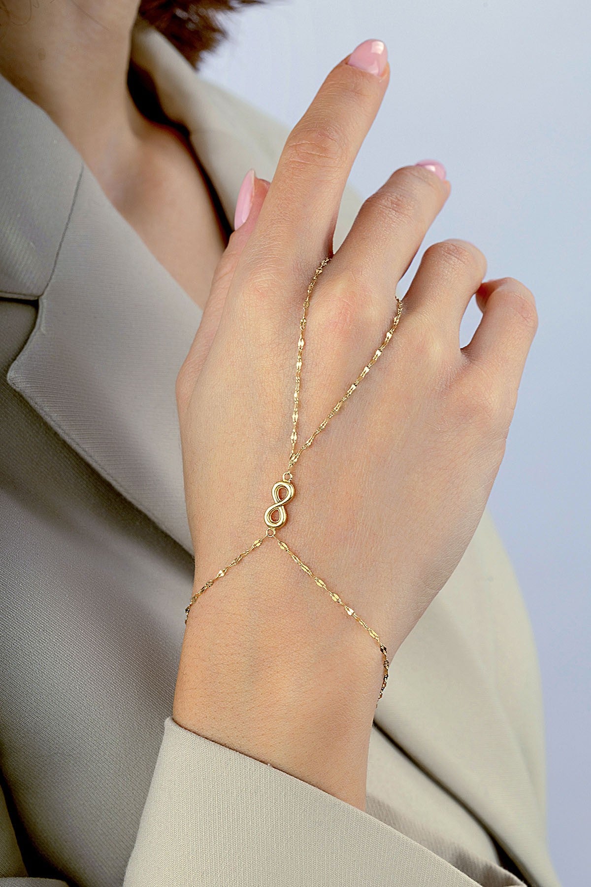 14 Ayar Sonsuzluk Altın Şahmeran Ürün ikincil görseli