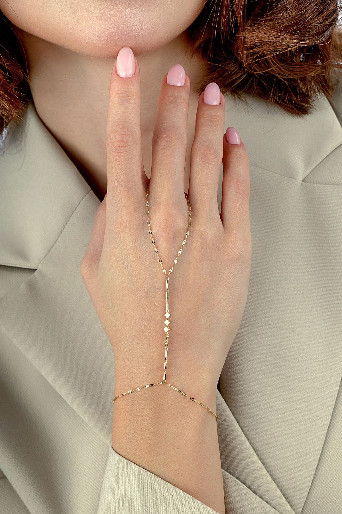 14 Ayar Boomerang Altın Şahmeran