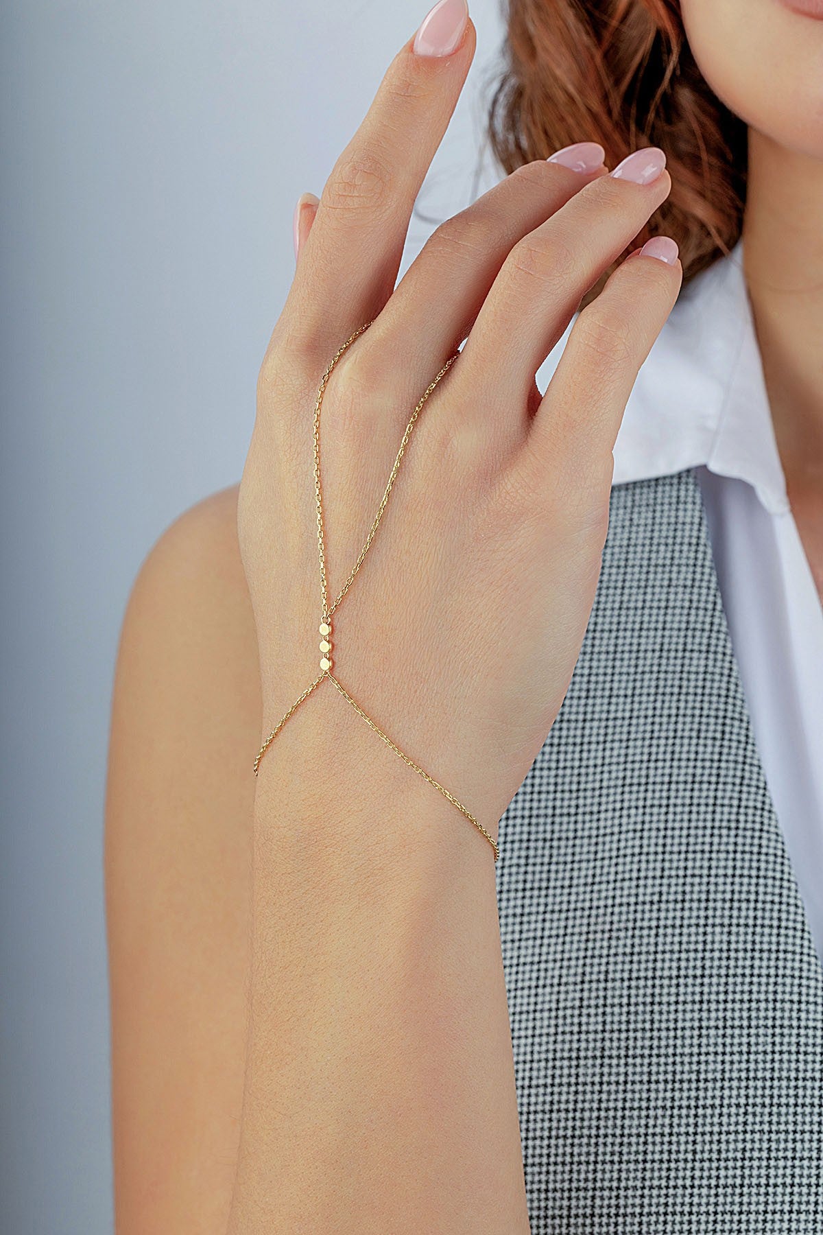 14 Ayar 3 Nokta Altın Şahmeran Ürün ikincil görseli