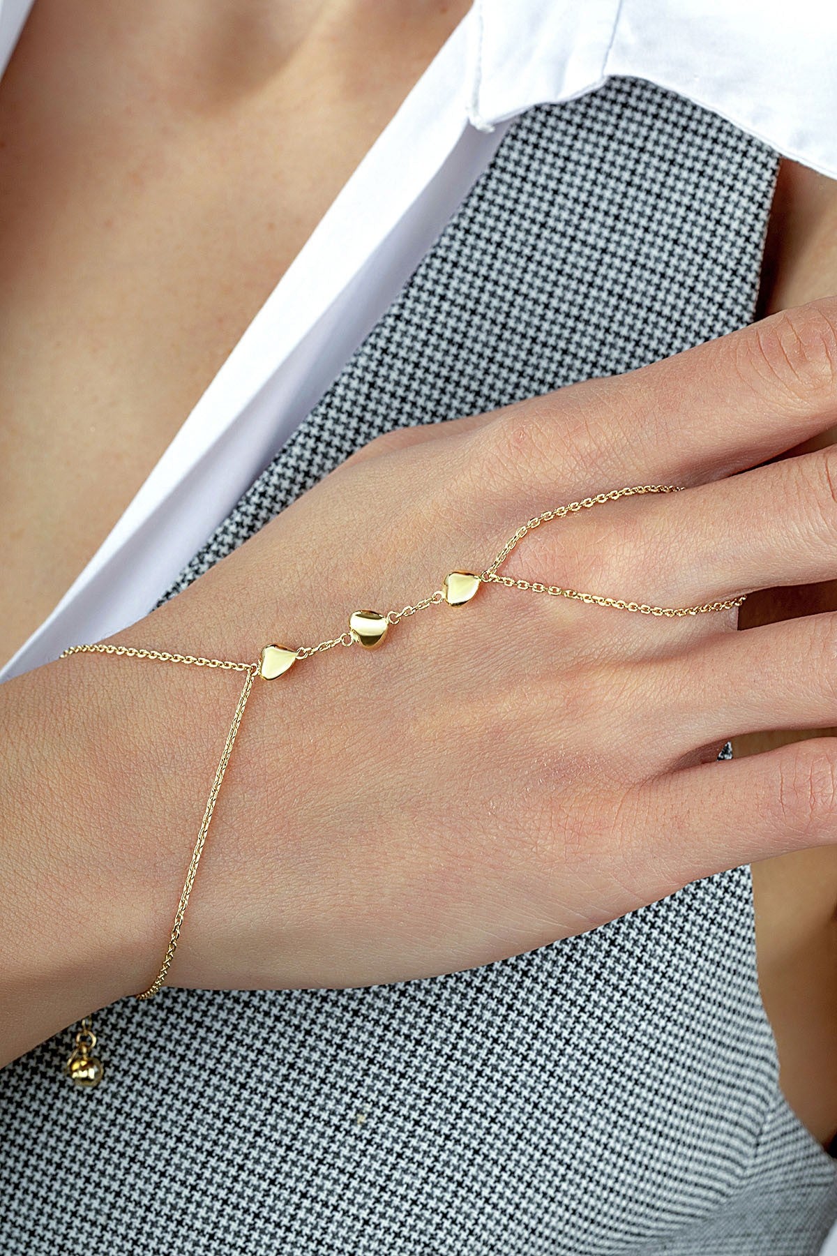 14 Ayar 3 Kalp Altın Şahmeran