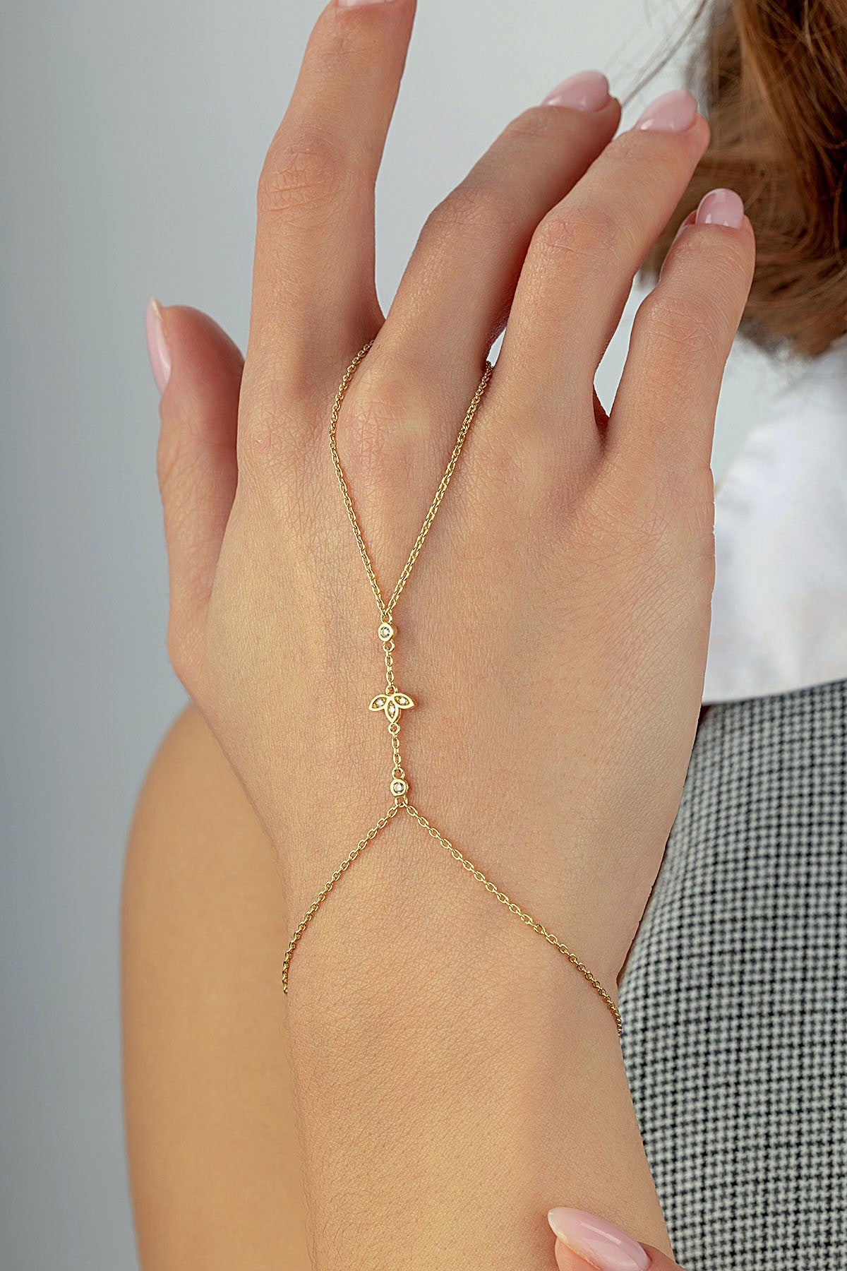 14 Ayar Taşlı Altın Şahmeran Ürün ana görseli