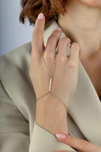 14 Ayar Sıra Yoncalı Altın Şahmeran