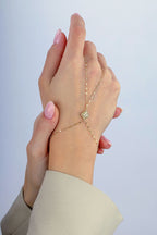 14 Ayar Taşlı Altın Şahmeran