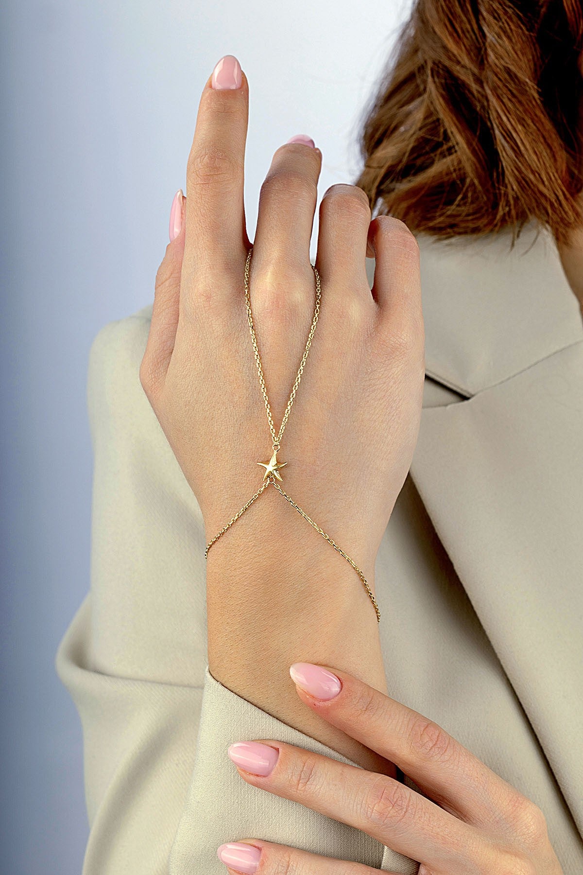 14 Ayar Deniz Yıldızı Altın Şahmeran Secondary image