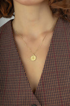 Akrep Burcu 14 Ayar Altın Kolye